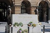  The Sydney Cenotaph honoring the World War I soldiers is on Martin Place by the old General Post Office